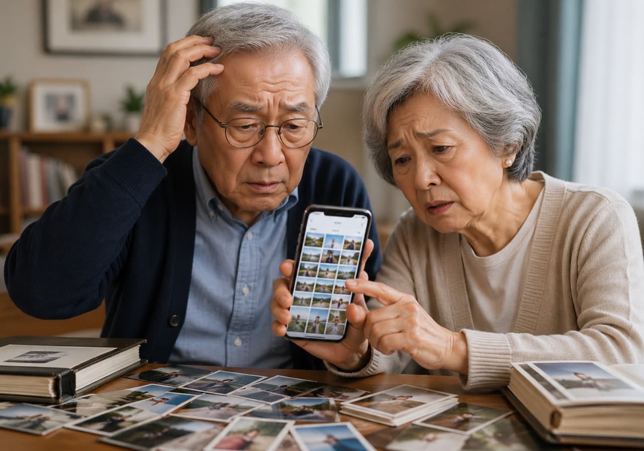 효자손 사용 장면 사진·파일을 정리하고 싶을 때